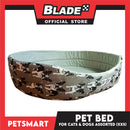 Pet Bed Soft and Comfortable Sleeping Bed XXS (Assorted Colors and Designs) for Cats and Dogs