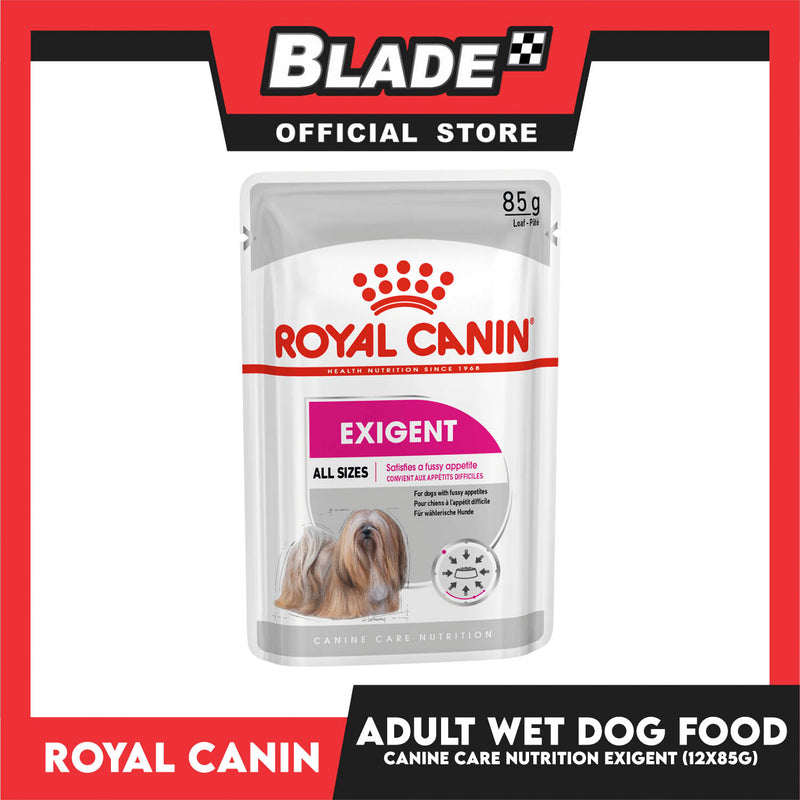 Royal Canin Exigent Loaf (85g) Adult Wet Dog Food - Canine Care Nutrition