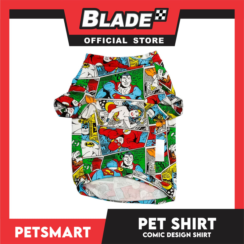 Pet Shirt Comic Design, Small Size (DG-CTN210S)