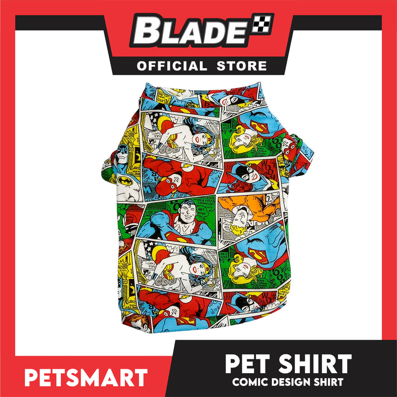 Pet Shirt Comic Design, Medium Size (DG-CTN210M)