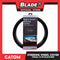 Catom Night Grab Steering Wheel Cover 370-380mm JS-09 (Black/Red)