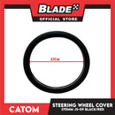 Catom Night Grab Steering Wheel Cover 370-380mm JS-09 (Black/Red)