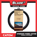 Catom Platinum Grab Steering Wheel Cover 370-380mm JS-10 (Black)