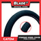 Catom Platinum Grab Steering Wheel Cover 370-380mm JS-10 (Black)
