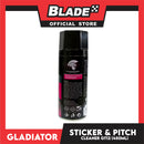 Gladiator Sticker and Pitch Cleaner GT12 450ml