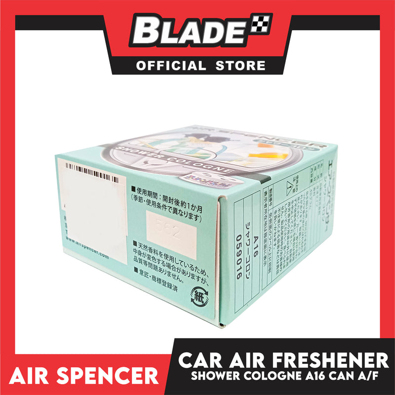 Air Spencer Car Air Freshener A16 (Shower Cologne)