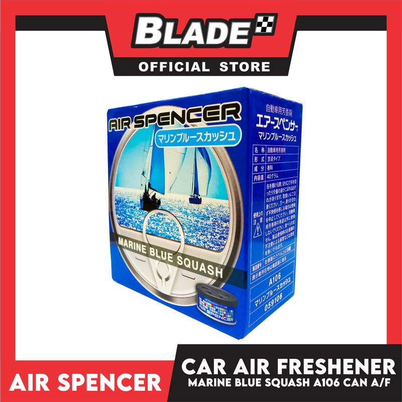 Air Spencer Car Air Freshener A106 (Marine Blue Squash)