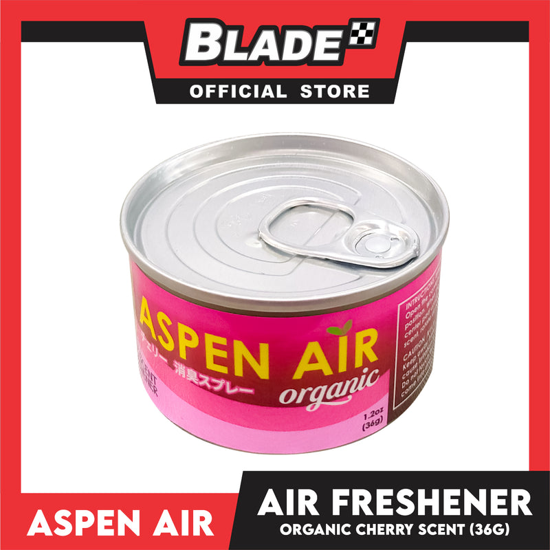 Aspen Air Organic Car Air Freshener (Cherry Scent) 36g