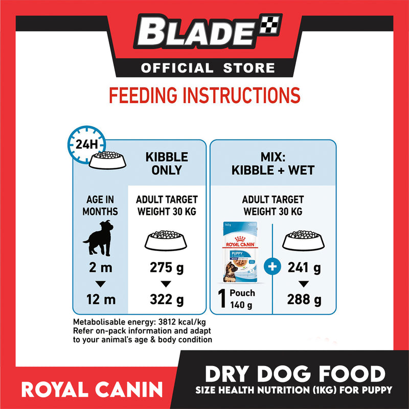 Royal Canin Maxi Puppy (1kg) Dry Dog Food - Size Health Nutrition