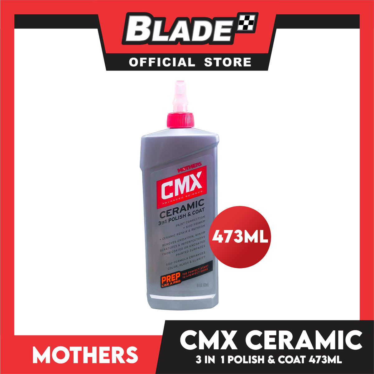 Mothers CMX Ceramic 3-in-1 Polish and Coat 473ml