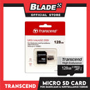 Transcend MicroSD 128gb UHS-I 350v +  Micro SD Adaper/Card Reader