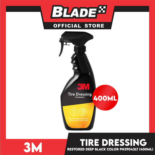 3M Automotive Car Care Tire Dressing 400ml Easy-to-use formula PN39042LT