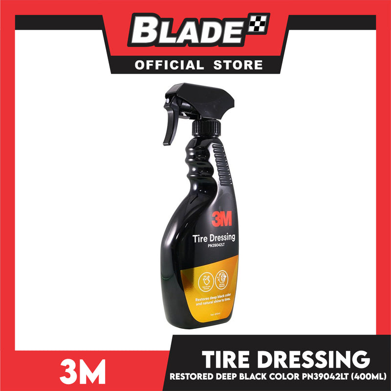 3M Automotive Car Care Tire Dressing 400ml Easy-to-use formula PN39042LT