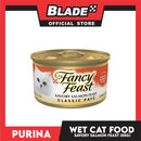 Purina Fancy Feast Classic Paste Savory Salmon Adult Wet Cat Food In Can 85g