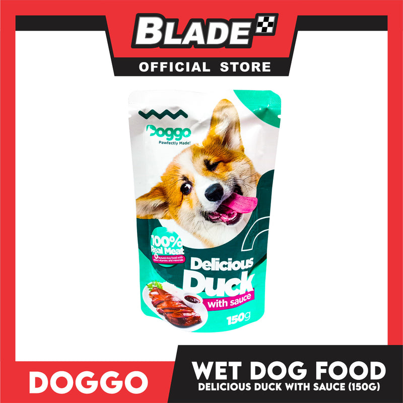 Doggo Delicious Duck with Sauce Wet Dog Food 150g