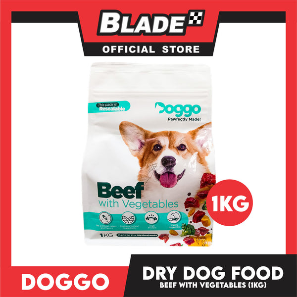 Doggo Beef with Vegetable Dry Dog Food 1kg