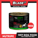 Nutripe Beef and Green Tripe Pure (Gum-free) 185g Dog Wet Food for All Life Stages