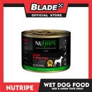 Nutripe Beef and Green Tripe Pure (Gum-free) 185g Dog Wet Food for All Life Stages