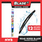 Nwb Resin Wiper Blade Graphite GRA30 12'' 300mm for Rear Window