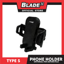 Type S Universal Phone Holder for Motorcycle Non-Slip (Black)
