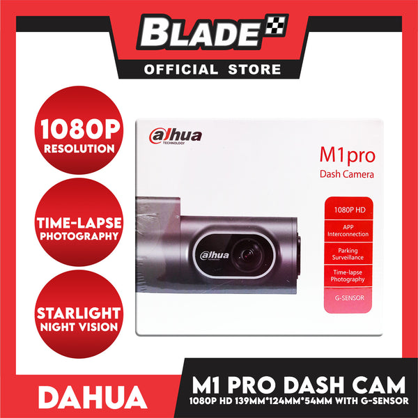 Dahua Dash Camera M1pro 1080p DVR with G-Sensor and GPS