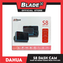 Dahua Dash Camera S8 1440p HD Dual Camera Front and Rear, G-Sensor, GPS and Parking Monitoring