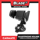 Carmate Smartphone Holder Quick Suction Cup Carbon Style Metallic Black SA11