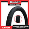 Catom Non-slip Grip Steering Wheel Cover Carbon 370-380mm SO-01 (Black)