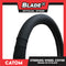 Catom Non-slip Grip Steering Wheel Cover Carbon 370-380mm SO-01 (Black)