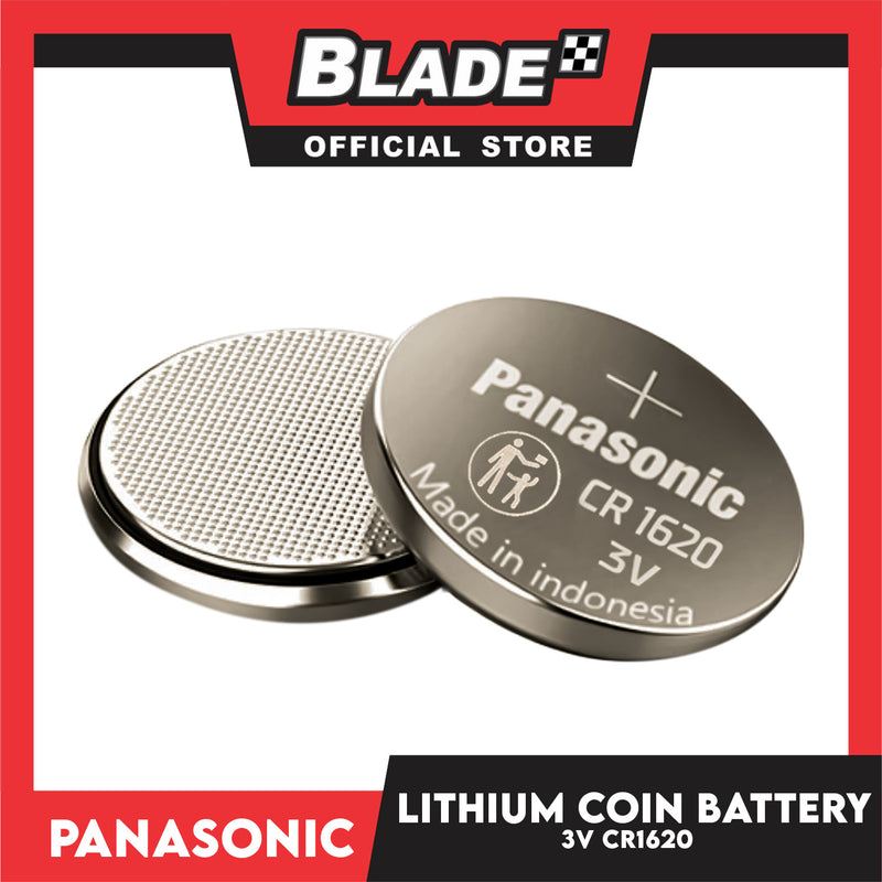 Panasonic CR1620 Lithium Battery 3V DL1620 , ECR1620 , GPCR1620 Cell Coin Batteries