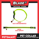 Pet Collar Reflective For Dogs (Red) with Bell CWXQ054