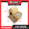 Wooden Cat House with Scratching Cardboard Cat Pad Scratcher MZB064 easy to assemble