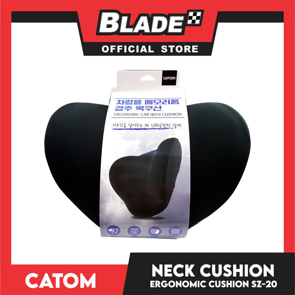 Catom Car Neck Headrest Cushion Memory Foam SZ-20 Ergononic Design