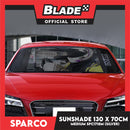 Sparco Sunshade SPC1720 Car Sunshade (Medium) 130 x 70cm (LxW)