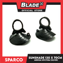 Sparco Sunshade SPC1720 Car Sunshade (Medium) 130 x 70cm (LxW)