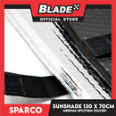 Sparco Sunshade SPC1720 Car Sunshade (Medium) 130 x 70cm (LxW)