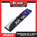 Sparco Sunshade SPC1720 Car Sunshade (Medium) 130 x 70cm (LxW)