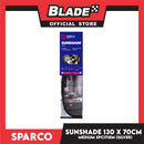 Sparco Sunshade SPC1720 Car Sunshade (Medium) 130 x 70cm (LxW)