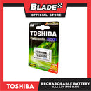 Toshiba Rechargeable Battery AAA 1.2V 950 MAH (2pcs/Pack)