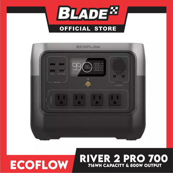 Ecoflow River 2 Pro 700 Portable Power Station 716Wh 800W