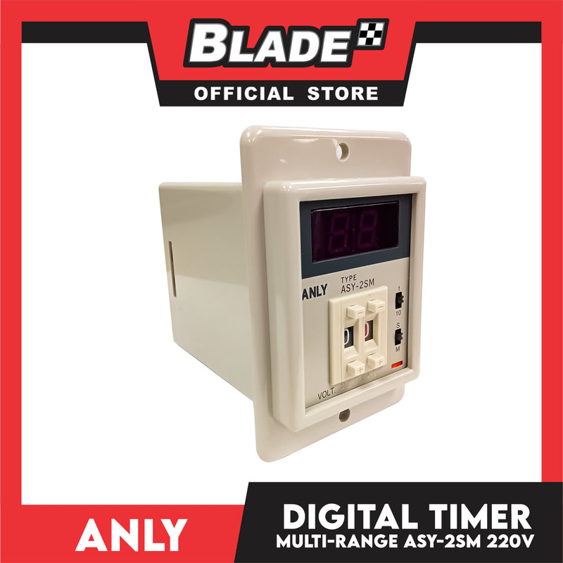 Anly Multi-Range Digital Timer ASY-2SM 220V 50/60Hz