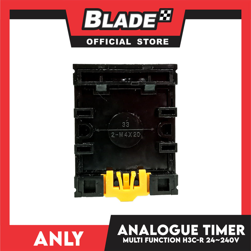 Anly Multi-function Analogue Timer H3C-R AC/DC 24-240V 50/60Hz