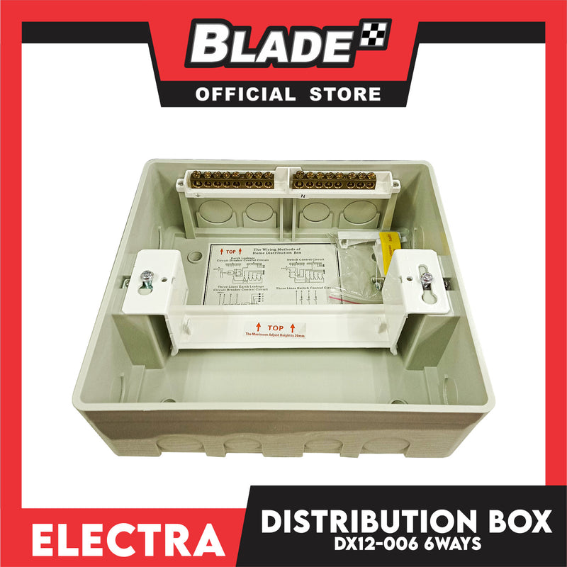Electra Electricity Distribution Box (6 ways) DX12-006