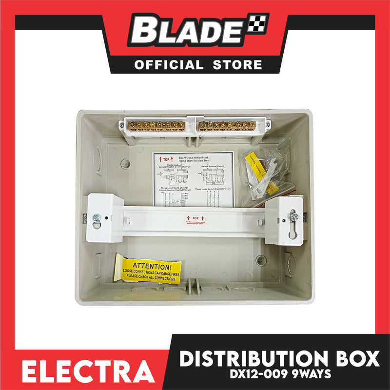 Electra Electricity Distribution Box (9 ways) DX12-009