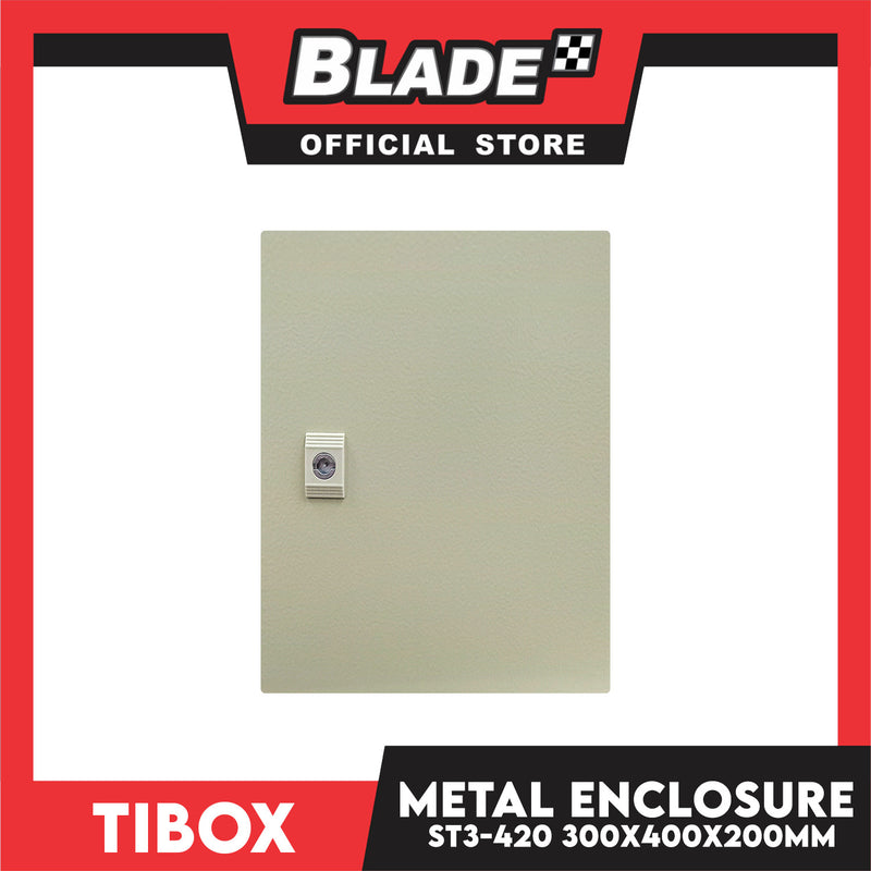 Tibox Wall Mount Metal Enclosure Box ST3 420 (200x300x400 )LxWxH