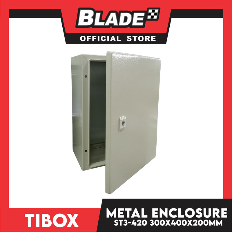 Tibox Wall Mount Metal Enclosure Box ST3 420 (200x300x400 )LxWxH
