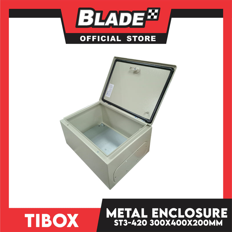 Tibox Wall Mount Metal Enclosure Box ST3 420 (200x300x400 )LxWxH