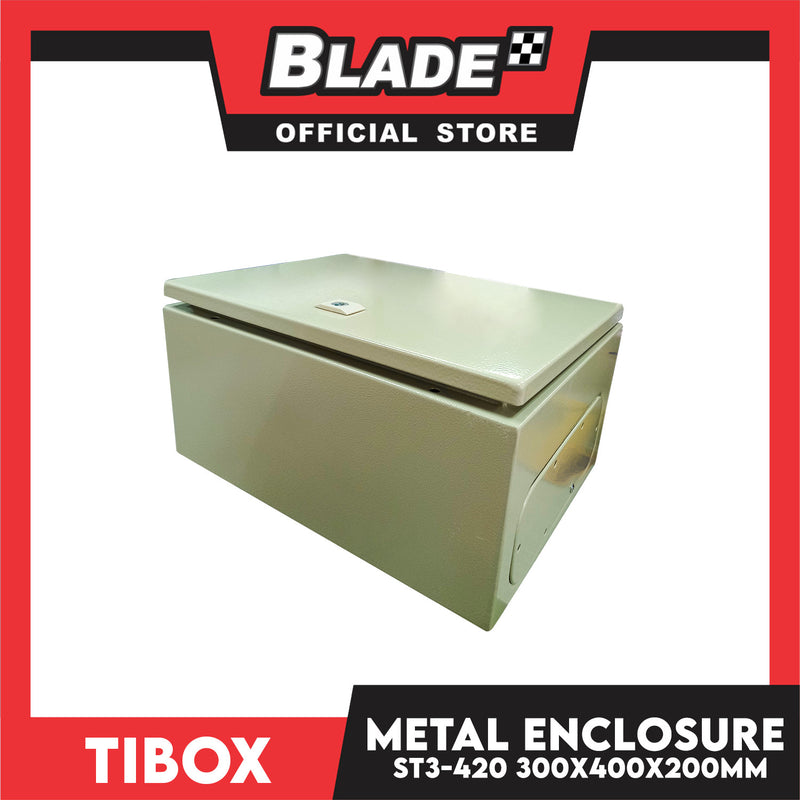 Tibox Wall Mount Metal Enclosure Box ST3 420 (200x300x400 )LxWxH