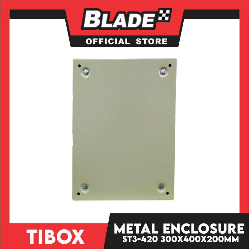 Tibox Wall Mount Metal Enclosure Box ST3 420 (200x300x400 )LxWxH