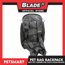 Pet Bag Backpack, Soft Pet Carrier for Cats and Dogs, Black Color (Medium)
